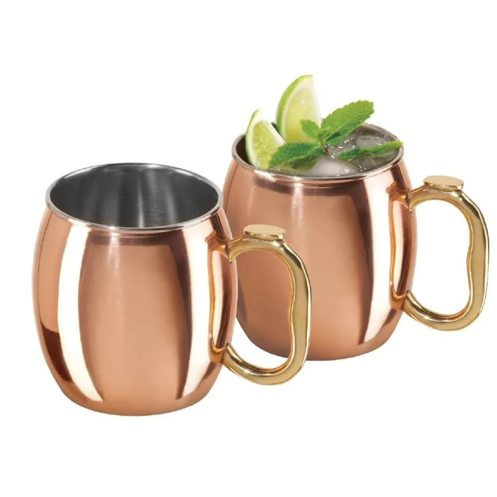 Glasses & Steins|Oggi Copper Moscow Mule Mugs Set