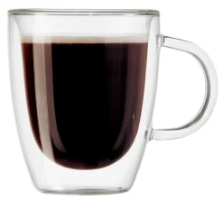 Assorted Mugs|Oggi Double Wall Glass Espresso Cup Set