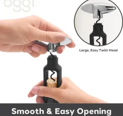Bar Accessories & Decanters|Oggi Self-Pull Wine Opener