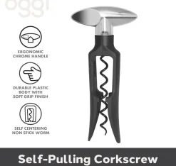Bar Accessories & Decanters|Oggi Self-Pull Wine Opener