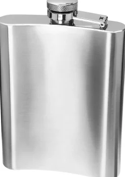 Bar Accessories & Decanters|Oggi Stainless Steel Hip Flask