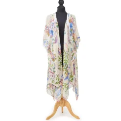 Robes, Nightgowns & Dresses|Opulent Peach Long Kimono