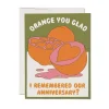 Greeting Cards|Orange You Glad Anniversary Card