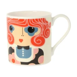 Assorted Mugs|Orla Kiely Dee Dee Red Mug