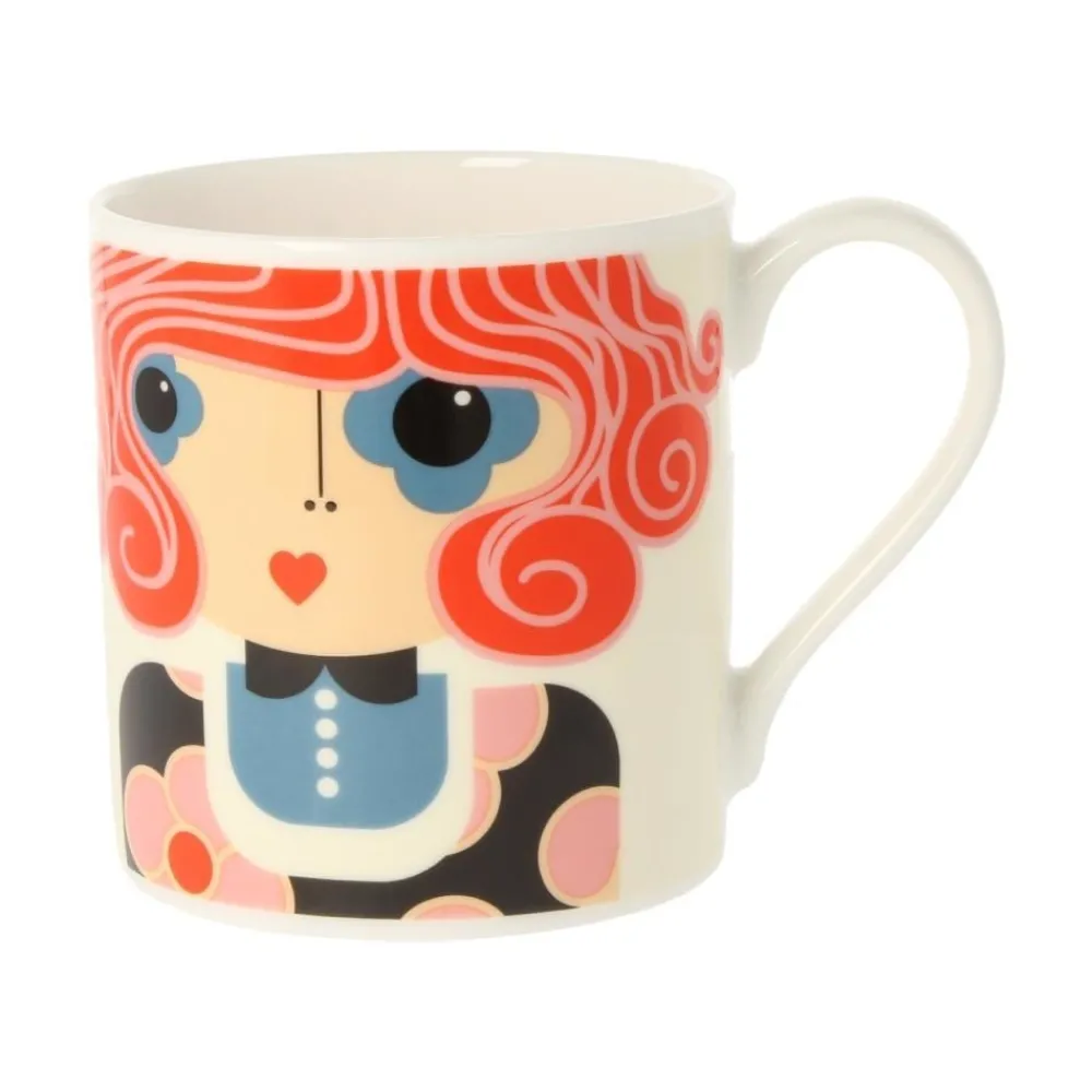 Assorted Mugs|Orla Kiely Dee Dee Red Mug
