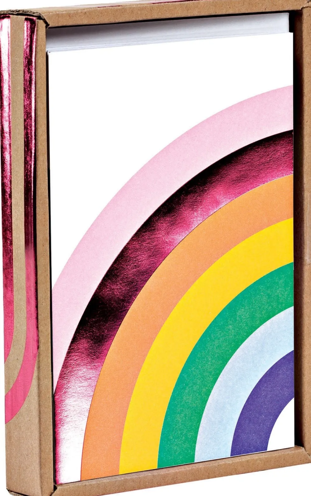 Boxed Cards|Over the Rainbow Luxe Foil Notecard Box