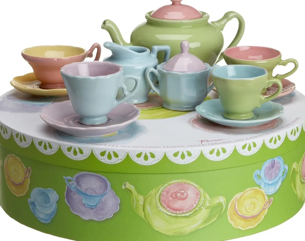 Children's Tabletop|Children's Tea Sets|Pastel Color Tea for Me, Too Children's Tea Set
