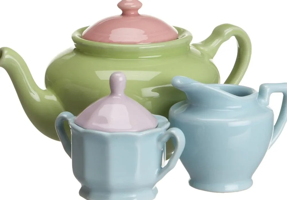 Children's Tabletop|Children's Tea Sets|Pastel Color Tea for Me, Too Children's Tea Set
