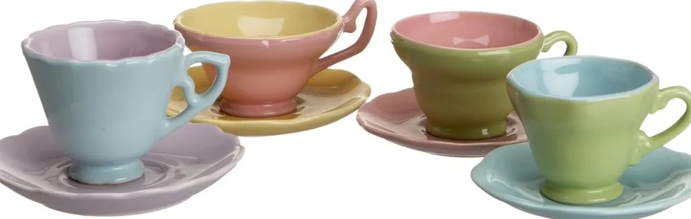 Children's Tabletop|Children's Tea Sets|Pastel Color Tea for Me, Too Children's Tea Set