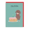 Greeting Cards|Pat the Pooch Cake Happy Birthday Card