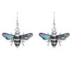 Earrings|Paua Shell Bee Drop Earrings
