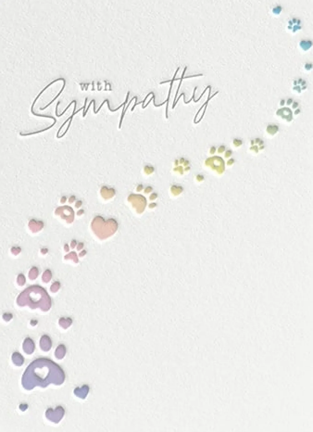 Greeting Cards|Paws Pet Sympathy Card