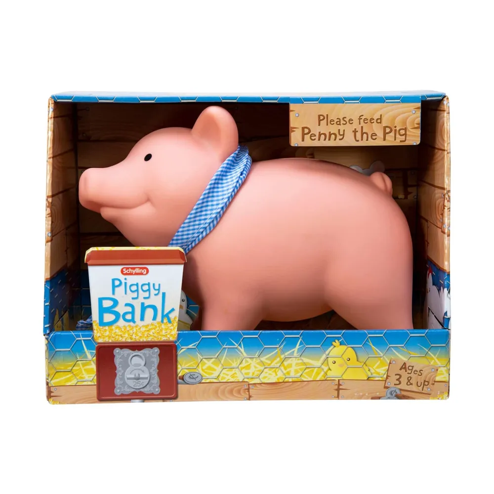 Toys|Penny the Pig Rubber Piggy Bank