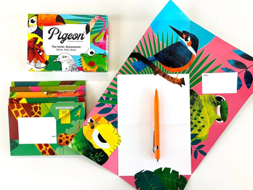Journals & Other Stationery|Pigeon Posted Wild Lives Pigeons Stationery Pack
