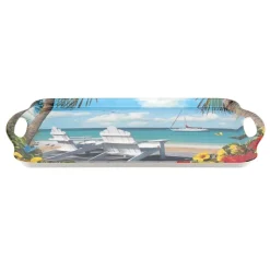 Pimpernel Trays|Tea Trays|In the Sunshine Large Melamine Handled Tray