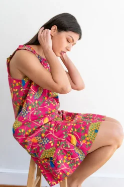 Robes, Nightgowns & Dresses|Pink Fearless Peacock Nighty Nite