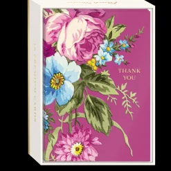 Boxed Cards|Pink Floral Boxed Thank You Cards