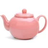 Teapots|Pink Stoneware Teapot