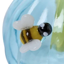 Home Accents|Kitchen Tools|Plant Mister with Bee & Blue Glass