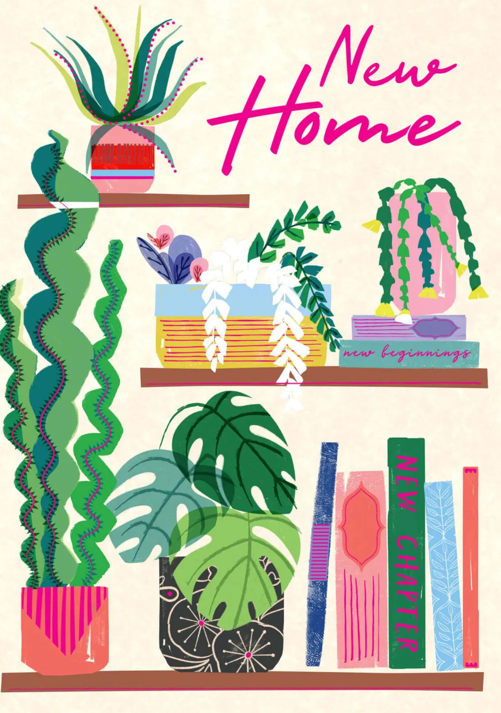 Greeting Cards|Plants New Home Greeting Card