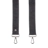 Pom Pom London Pom Pom London|Black Logo Strap