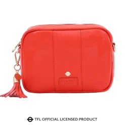 Pom Pom London Pom Pom London|Central Line Red London City Bag