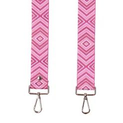 Pom Pom London Pom Pom London|Cerise Pink Kaleidoscope Strap