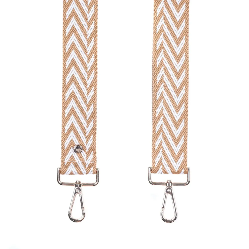 Pom Pom London Pom Pom London|Maple Zig Zag Strap