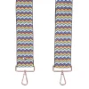 Pom Pom London Pom Pom London|Multi Zig Zag Strap