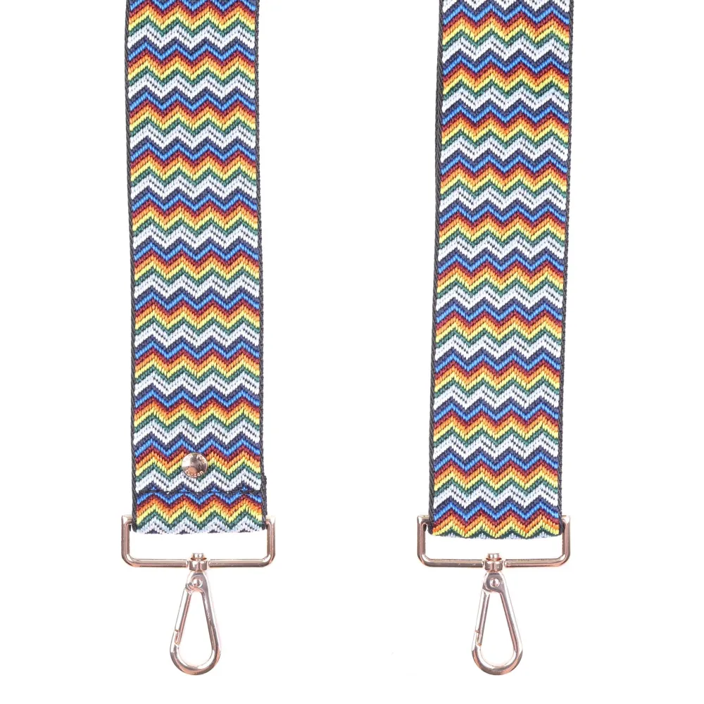 Pom Pom London Pom Pom London|Multi Zig Zag Strap
