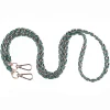 Pom Pom London Pom Pom London|Strap Gold Chain Madeira Green Weave