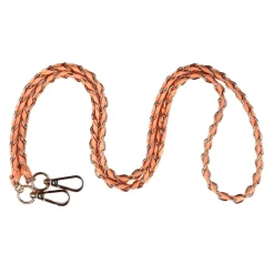 Pom Pom London Pom Pom London|Tangerine Weave Gold Chain Strap