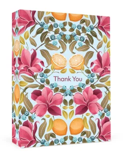 Pomegranate Boxed Cards|Catherine Marion: Lemons & Magnolia Thank You Notes