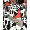 Pomegranate Boxed Cards|Charles Robinson: A Black Cat Holiday Small Boxed Cards