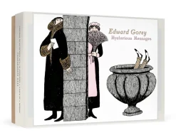 Pomegranate Boxed Cards|Edward Gorey: Mysterious Messages Boxed Notecards