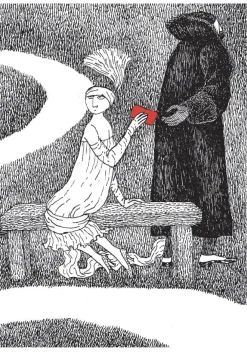 Pomegranate Boxed Cards|Edward Gorey: Mysterious Messages Boxed Notecards