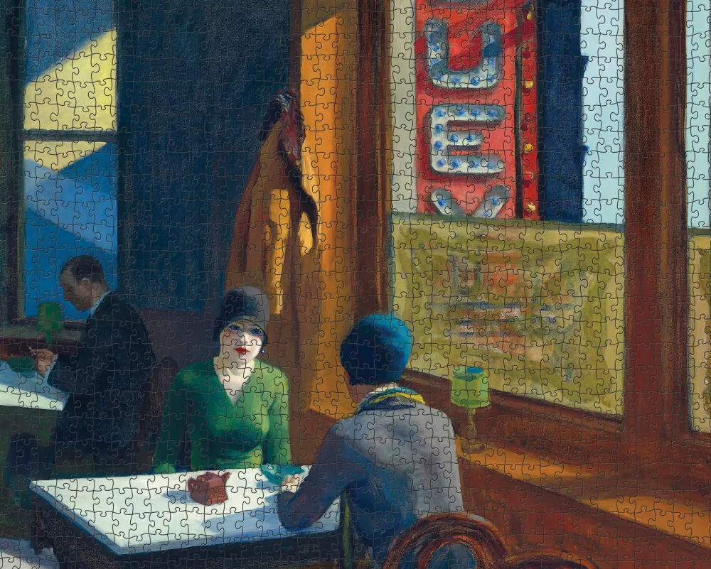 Pomegranate Games & Puzzles|Edward Hopper: Chop Suey 1000-Piece Puzzle