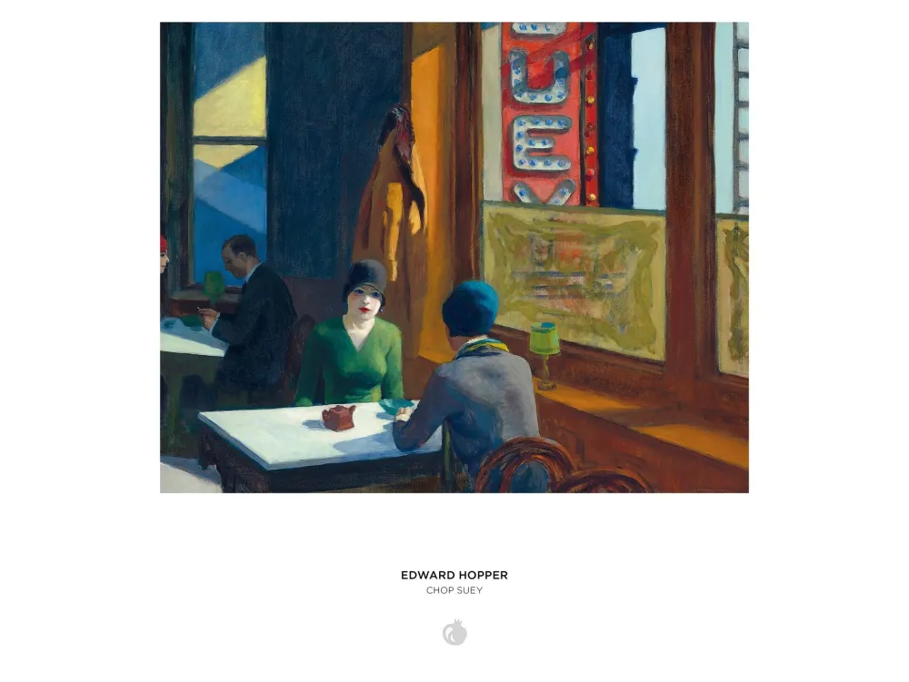 Pomegranate Games & Puzzles|Edward Hopper: Chop Suey 1000-Piece Puzzle
