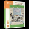 Pomegranate Games & Puzzles|Edwary Gorey Seventeen Cats 300-Piece Puzzle
