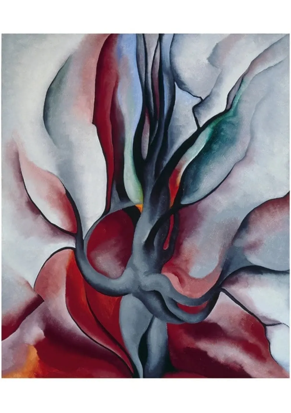Pomegranate Boxed Cards|Georgia O'Keeffe: Trees Boxed Notecard Assortment