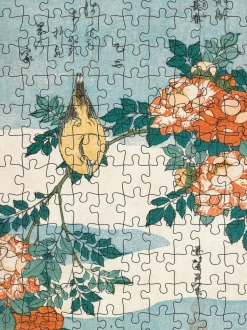 Pomegranate Games & Puzzles|Hokusai 120-Piece Double-Sided Puzzle Set