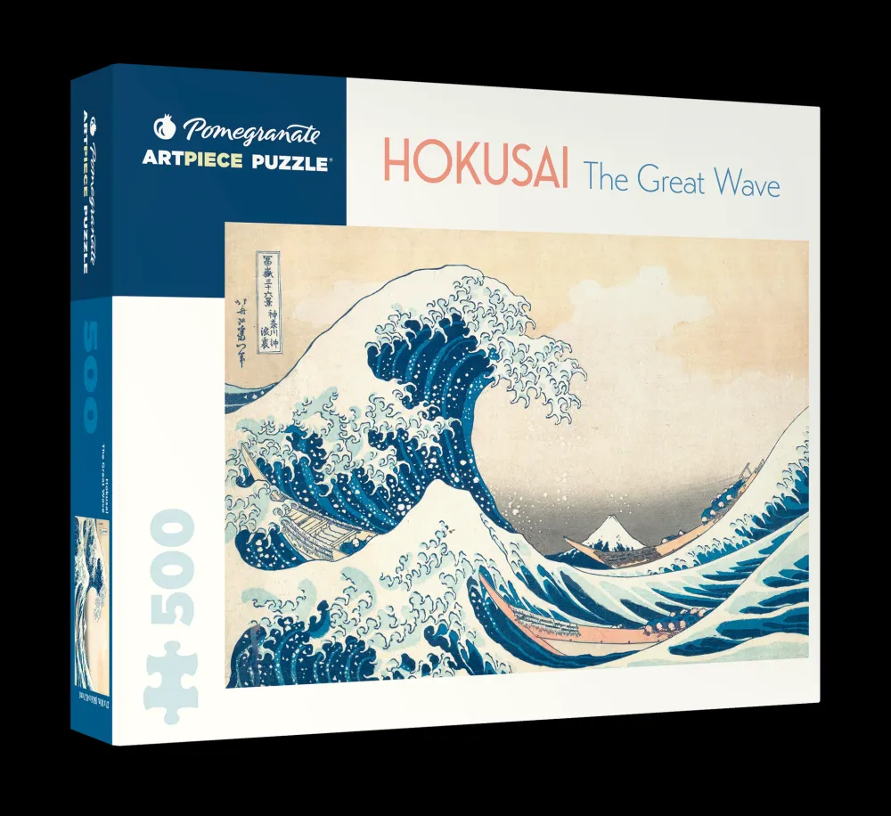 Pomegranate Games & Puzzles|Hokusai: The Great Wave 500-Piece Puzzle