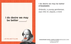 Pomegranate Games & Puzzles|Cultural Icons|Knowledge Cards: Shakespeare’s Quips, Cusses & Curses