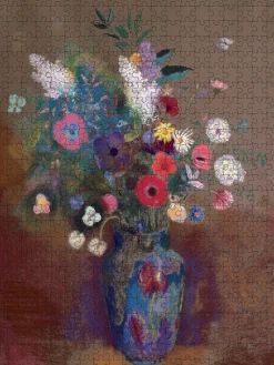 Pomegranate Games & Puzzles|Odilon Redon: Bouquet of Flowers 500-Piece Puzzle