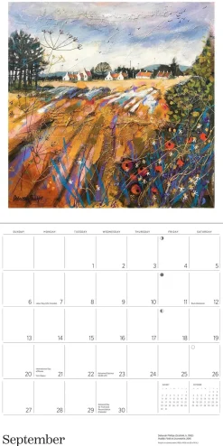 Pomegranate Calendars|Scotland: The Art of Deborah Phillips 2026 Wall Calendar