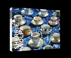 Pomegranate Games & Puzzles|Sherrie Wolf: Sea of Tea 1000-Piece Puzzle