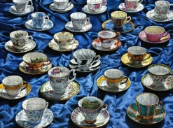 Pomegranate Games & Puzzles|Sherrie Wolf: Sea of Tea 1000-Piece Puzzle