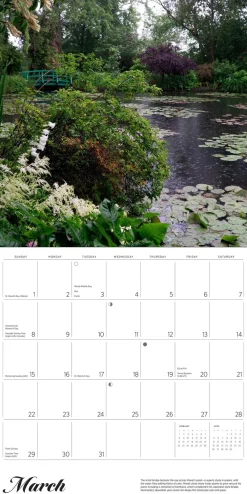 Pomegranate Calendars|The Gardens at Giverny 2026 Wall Calendar