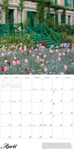 Pomegranate Calendars|The Gardens at Giverny 2026 Wall Calendar