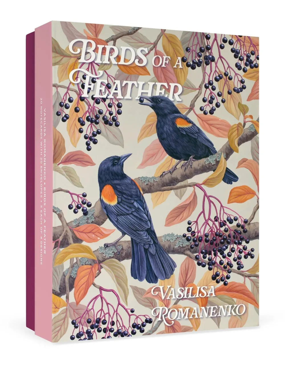 Pomegranate Boxed Cards|Vasilisa Romanenko: Birds of a Feather Boxed Notecard Assortment